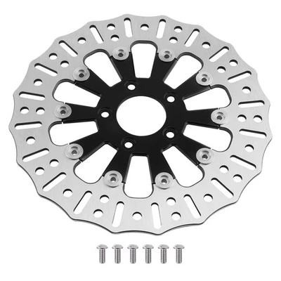 Freno de disco delantero 11,8" para Harley-Davidson CVO Electra Glide 2014-21 Dyna 2006-17 Foto 1 de 4