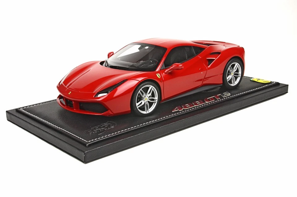 P18106 - 1/18 - BBR Ferrari 488 GTB 85° Geneve Rosso Corsa - Limited 488 pcs - Immagine 1 di 4