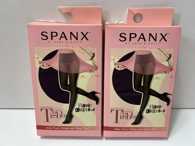 Новый SPANX изюм фиолетовый/бордовый укрощение колготки размер B стиль 1071A - Изображение 1 из 4