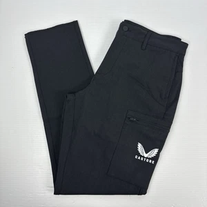 Spire Motorsports Team Issued Black Pants 2024 Castore Mens Size S 32x31 - Picture 1 of 16