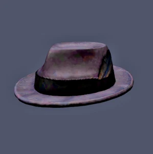 ROBL0X Celebrity Series 8 Toy Code Feathered Felt Classic Fedora Hat ⚡Sent FAST! - Picture 1 of 3