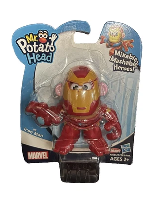 Mr. Potato Head Marvel Mixable Mashable Heroes – Iron Man – 3" Figure - NRFP - Image 1 of 3