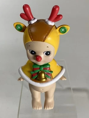 Minifigura auténtica Sonny Angel Christmas Series 2017 campana de reno Rudolph Foto 1 de 4