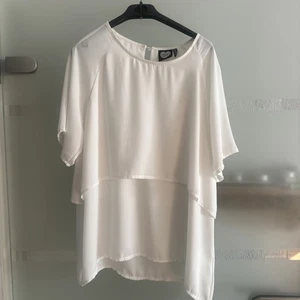 Bluse Mehrlagig Größe M weiß - Bild 1 von 1