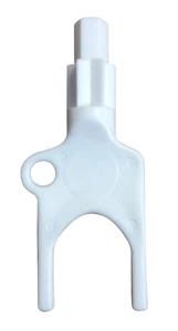 Ellipse key for paper towel, soap & toilet paper dispensers - Picture 1 of 4