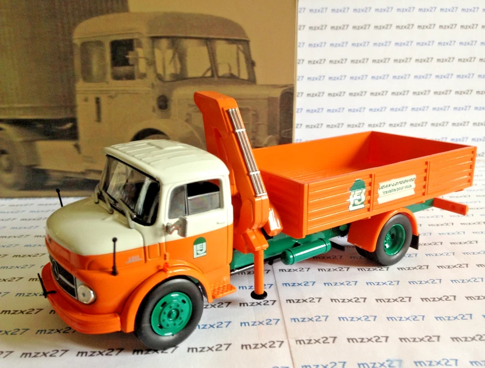 Camion Antico N.5 Mercedes Benz L911 1969 1/43 ixo altaya Nuovo IN Scatola - Immagine 1 di 1