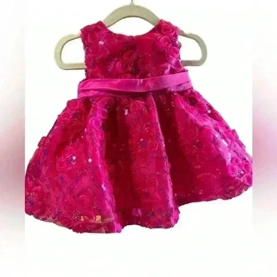 Vestido fucsia ediciones raras 6-6 meses Foto 1 de 4