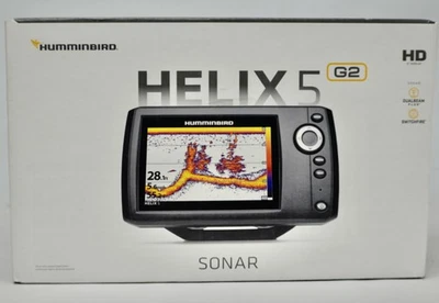 Hummibird Helix 5 Series Sonar G2 5" Fishfinder - Black - Image 1 of 4