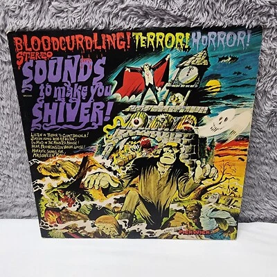 Halloween Vinyl Record LP Sounds To Make You Shiver - 12" Vinyl Record Album - Image 1 of 4