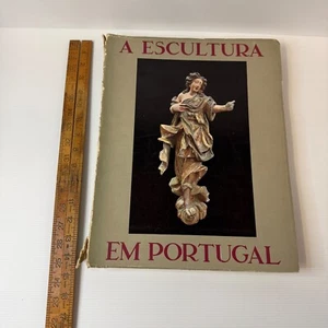 A Escultura Em Portugal Vol II Reinaldo Dos Santos 1950 Oversized Art PB Signed - Picture 1 of 23