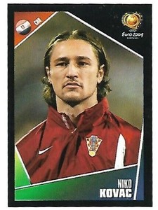 N.166 Niko Kovac Croatia Sticker Figure - Euro 2004 Panini