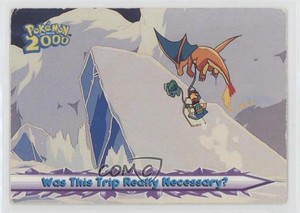 2000 Topps Pokemon The Movie 2000 Was This Trip Really Necessary? #49 07sf