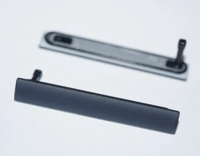 WORLD OF MOBILES Sony Xperia Z3 Compact D5803 D5833 Sim Abdeckung Simkarten-Fach Cover Schwarz