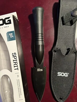 Cuchillo descontinuado SOG Spirit Spear 4,5” acero inoxidable con funda AUTÉNTICO  Foto 1 de 3