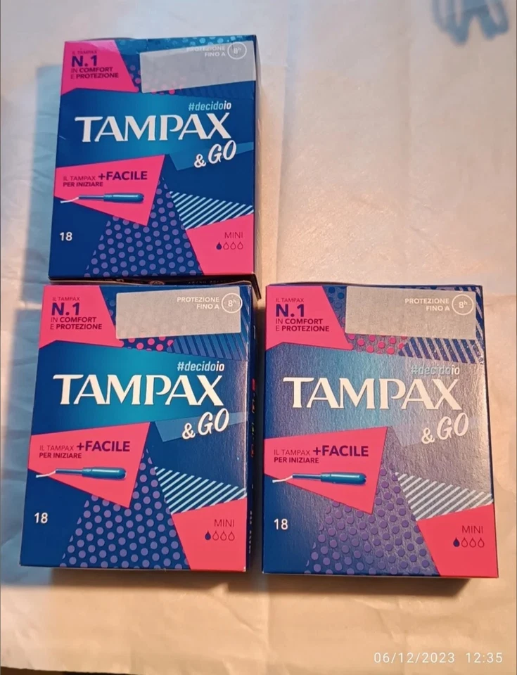 3 Tampax & Go Mini - Immagine 1 di 3