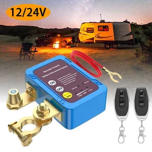 240A Battery Disconnect Switch Battery Kill Switch 12V/24V w/ Remote for RV ATV - Picture 1 of 21