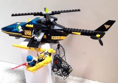 LEGO VINTAGE SET 6462 AERIAL RECOVERY UNBOXED NO INSTRUCTIONS - Image 1 of 4