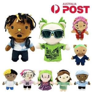 Hello Kitty Singer Star Plush Stuffed Doll Toy Rapper Travis Scott Billie Figure - Picture 1 of 32