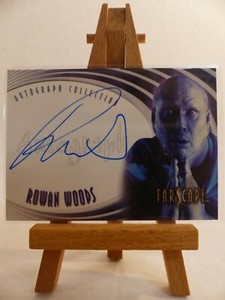 Farscape Season 4 Autograph Card A27 Rowan Woods as Male Zhaan