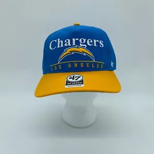 '47 Hitch Men's Los Angeles Chargers NFL Hat Cap Blue Yellow Adjustable - Picture 1 of 6