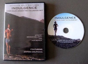 INDULGENCE 1000 Miles Under the Colorado Sky DVD Anton Krupicka marathon runner - Picture 1 of 2