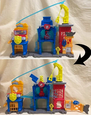 C VIDEO MARVEL SPIDER-MAN WEB-QUARTER JUEGO PLAYSKOOL HEROES HASBRO 2016 Foto 1 de 4