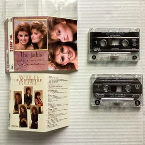 The Judds-Heart Land/Wild Rose-Listen To Your Heart-2 Cassette Tape Lot/Country - Picture 1 of 11
