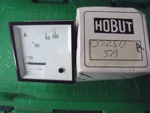 Hobut D725D Ser J9845 CT200/5a Panel Meter *NEW* - Picture 1 of 1
