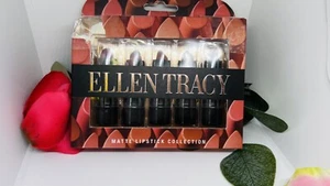 Ellen Tracy Matte 5 Lipsticks Collection Gift Set New/ Open box - Picture 1 of 2