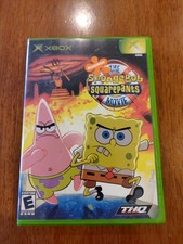The SpongeBob SquarePants Movie (Microsoft Xbox, 2004) GOOD W/MANUAL! MAIL TOMOR