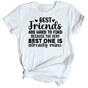 Camiseta para mujer difícil de encontrar el día de los mejores amigos Bestie BFF camisa amistad #BFD - Imagen 1 de 32