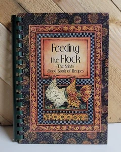 Feeding The Flock Saints Good Book of Recipes ST. MARY HIGH SCHOOL WESTFIELD MA - Imagen 1 de 10