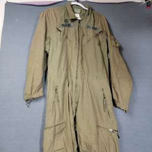 US Military Coveralls Combat Vehicle Crewman's OD Green Medium Short Faded - Picture 1 of 13