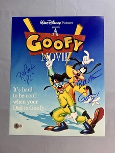 BILL FARMER, ROB PAULSEN HAND SIGNED AUTOGRAPHED 11x14 PHOTO BAS BN28816 goofy - Picture 1 of 3