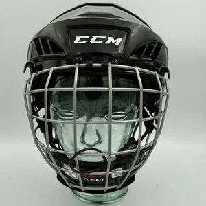 CCM Fitlite FL40 Eishockeyhelm Größe M 6 7/8 - 7 3/8" HECC 12/2026 SCHÖN - Bild 1 von 9
