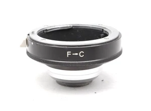 Nikon F to C Mount Lens Adapter for Bolex H16 16mm Camera [Near MINT] From JAPAN - Picture 1 of 13
