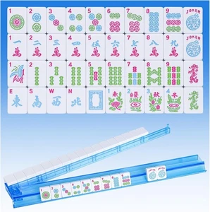 American Mahjong Tile Set(Tiles Only, Racks Not Included), 166 Pieces of... - Picture 1 of 7