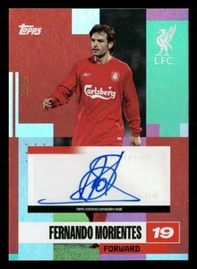 2024 Topps Team Set Liverpool FC No.BA-FM Fernando Morientes Auto /99 - Picture 1 of 2