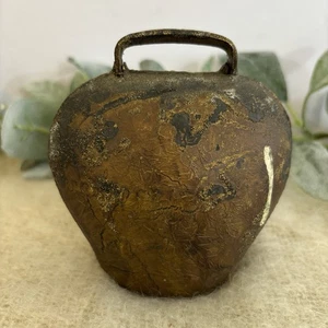 Vintage rustikale Kuhglocke Bauernhaus Kuh Bauernhof Dekor Klanger primitive Küche Scheune - Bild 1 von 6
