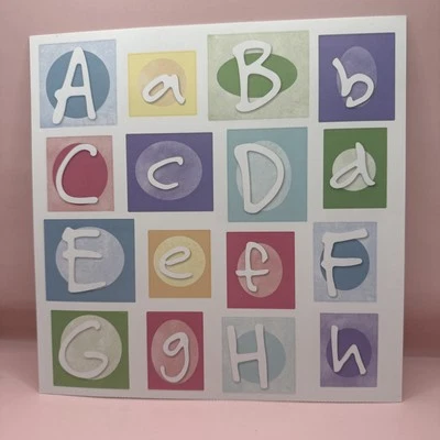 Creative Memories PLAYFUL - ABC/123 JUMBO MONOGRAMS - Image 1 of 4