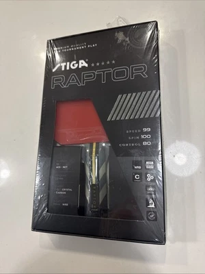 Stiga Raptor Premium Quality Ping Pong Paddles NEW SEALED #T1291-1 - Image 1 of 2