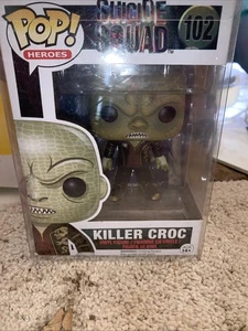 Funko POP! Suicide Squad KILLER CROC #102 GITD B&N EXCLUSIVE! Vinyl Figure  - Picture 1 of 2