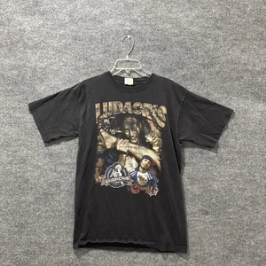 Vintage 00’s Ludacris Chingy Chicken N Beer Tour Rap T-Shirt Thrashed Size Large - Bild 1 von 17