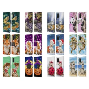 KAYOMI HARAI ANIMAUX ET FANTAISIE ÉTUI COQUE EN CUIR POUR SAMSUNG TÉLÉPHONES 1 - Photo 1 sur 13