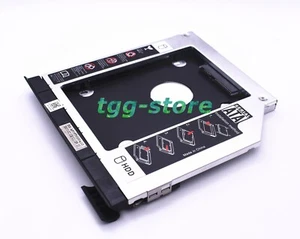 with ejector 2ND HARD DRIVE caddy for dell E6420 E6520 E6320 E6430 E6530 E6330 - Afbeelding 1 van 5