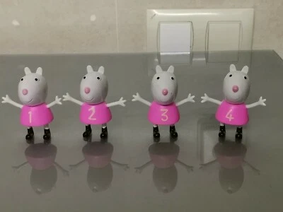LOTE 4X PEPPA PIG PVC 2003 - Imagen 1 de 2