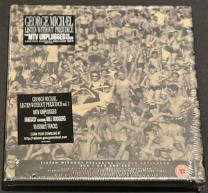 GEORGE MICHAEL - LISTEN WITHOUT PREJUDICE VOL 1 (SEALED EU 3xCD/1xDVD BOX SET) - Picture 1 of 2
