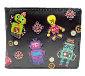 Robots Gents Leatherette Wallet - Picture 1 of 5