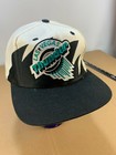 Rare Vintage Shark Tooth Logo Athletic IHL Las Vegas Thunder Hockey Snapback Hat