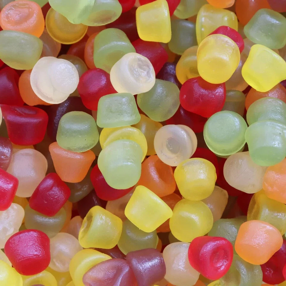 Fruit Tiny Soft Jujubes 8 Pounds CDN Bulk Gummy Candy